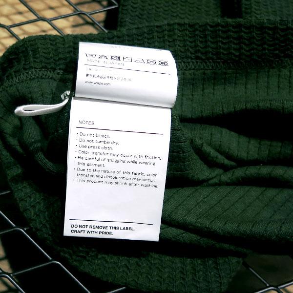 トップス WTAPS WAFFLE / LS 222ATDT-CSM27 WTAPS（ダブルタップス） 22AW WAFFLE/LS/CTPL.REGULAR 222ATDT-CSM27