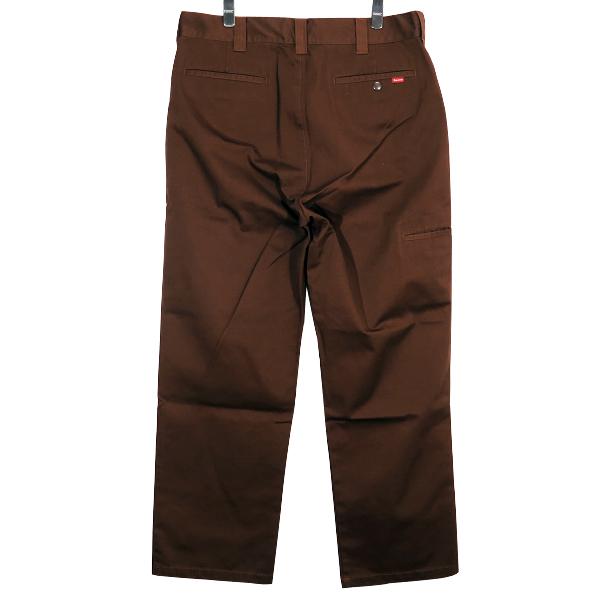 SUPREME シュプリーム 22AW WORK PANT ワーク パンツ ブラウン 