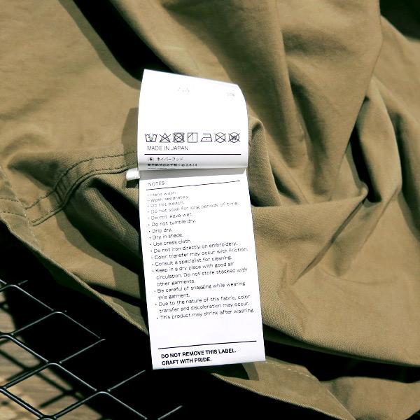 WTAPS（ダブルタップス） 22SS SCOUT/LS/NYCO.TUSSAH 221WVDT-SHM04