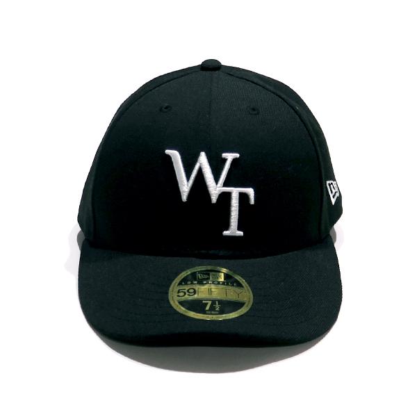 WTAPS ダブルタップス 22SS 59FIFTY LOW PROFILE/CAP/POLY.TWILL.NEWERA 221NENED-HT01  ロウ プロファイル ニューエラ キャップ ブラック 帽子