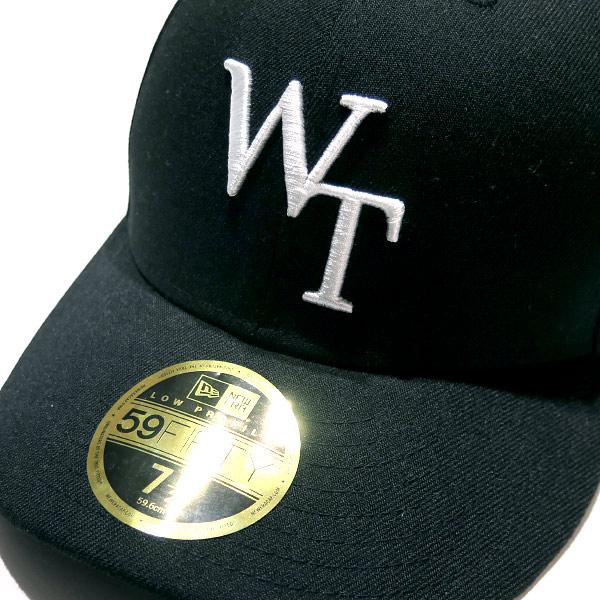 WTAPS ダブルタップス 22SS 59FIFTY LOW PROFILE/CAP/POLY.TWILL.NEWERA 221NENED-HT01  ロウ プロファイル ニューエラ キャップ ブラック 帽子