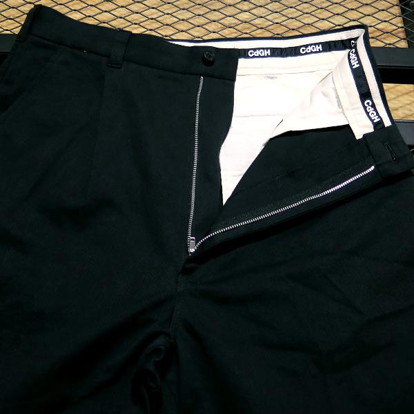 COMME des GARÇONS HOMME PLUS 黒 チノパン M COMME DES GARCONS HOMME PLUS：パンツ メンズ - ブラック