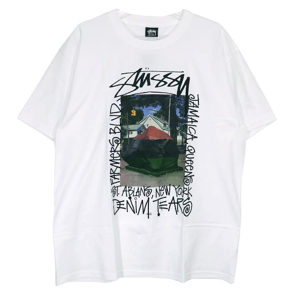 ステューシー STUSSY x DENIM TEARS デニムティアーズ 22AW FARMERS BLVD.TEE ファーマーズ Tシャツ