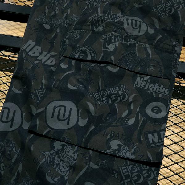 タグ付き新品未使用　BAPE POCKET TRACK PANTS NEIGHBORHOOD ネイバーフッド x A BATHING APE ア ベイシング