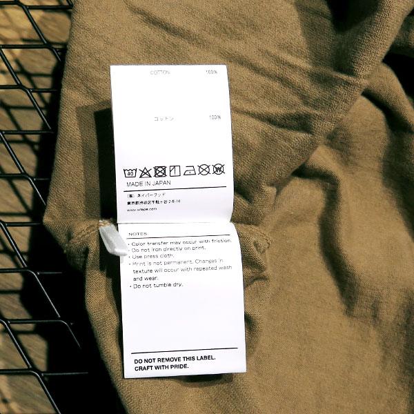 WTAPS ダブルタップス 21AW GPS/LS/COTTON 212ATDT-CSM23 ジーピーエス