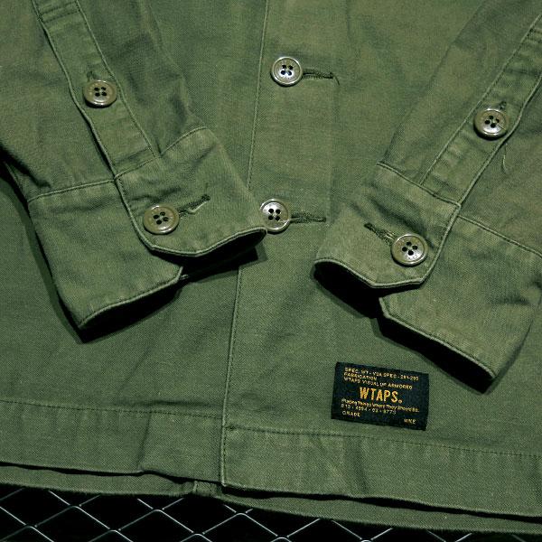 WTAPS（ダブルタップス） 17SS BUDS LS/SHIRT.COTTON.SATIN 171WVDT