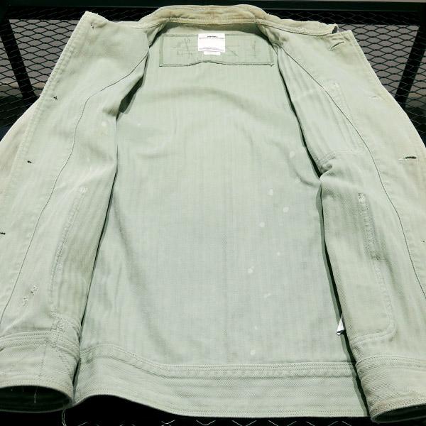 visvim（ヴィズヴィム） ビズビム 18SS BENNY JKT CRASH (HERRINGBONE