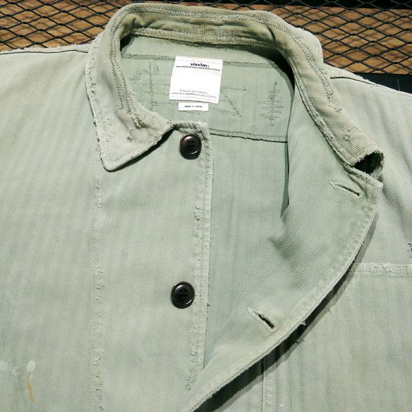 visvim（ヴィズヴィム） ビズビム 18SS BENNY JKT CRASH (HERRINGBONE