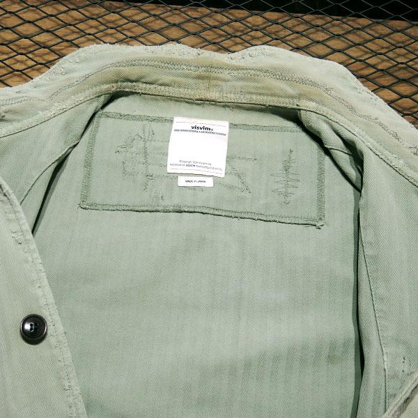 visvim VISVIM ビズビム 18SS BENNY JKT CRASH (HERRINGBONE) 0118105013026 ベニー ...