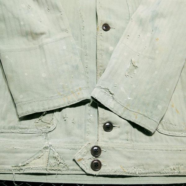 visvim VISVIM ビズビム 18SS BENNY JKT CRASH (HERRINGBONE) 0118105013026 ベニー ...