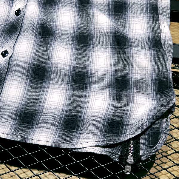 TAKAHIRO MIYASHITA The Soloistウエストバッグシャツ TAKAHIROMIYASHITATheSoloist. (ソロイスト) back gusset sleeve