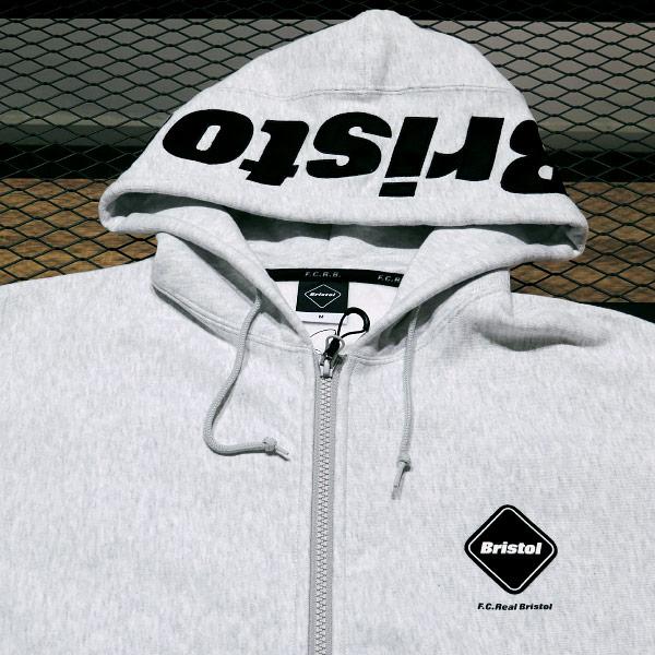 F.C.Real Bristol エフシーレアルブリストル 22AW HOOD LOGO ZIP
