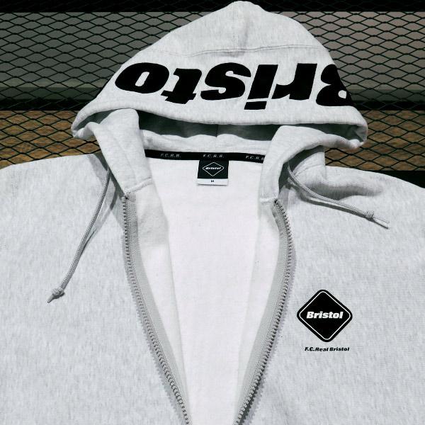 F.C.Real Bristol エフシーレアルブリストル 22AW HOOD LOGO ZIP