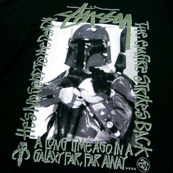STUSSY ステューシー x STAR WARS スターウォーズ BOBA FETT TEE ボバ 