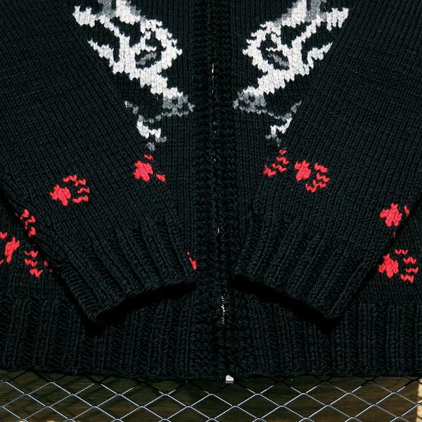 TENDERLOIN テンダーロイン T-COWICHAN カウチン ウルフ ニット TENDERLOIN テンダーロイン T-COWICHAN カウチン ウルフ ニット