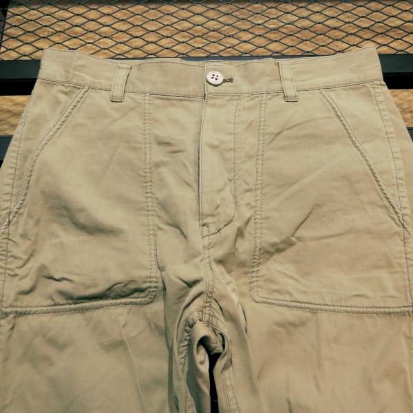 ARTS&SCIENCE クロップドパンツ ベージュ 2014424L0039