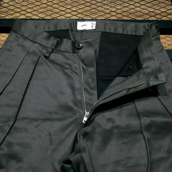 WTAPS（ダブルタップス） 21SS TUCK 02/TROUSERS/COTTON.TWILL 211TQDT