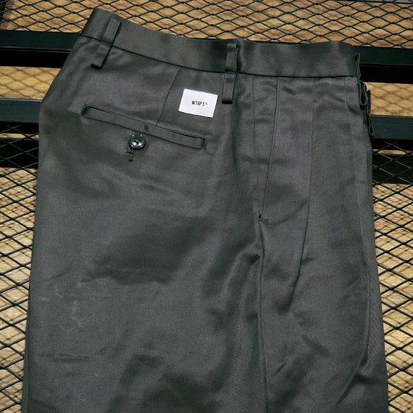 WTAPS（ダブルタップス） 21SS TUCK 02/TROUSERS/COTTON.TWILL 211TQDT