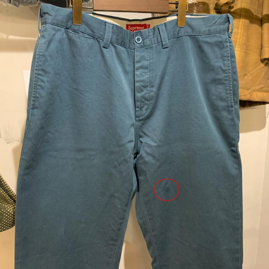 SUPREME シュプリーム 22AW CHINO PANT チノ パンツ スレート ボトムス 