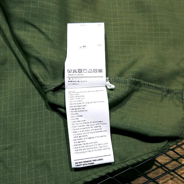 WTAPS（ダブルタップス） 22SS FALCONER/LS/LYOCELL.RIPSTOP 221BRDT
