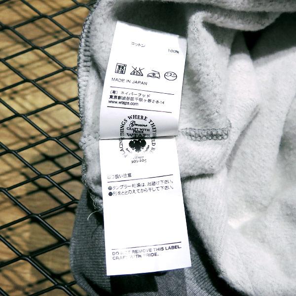 WTAPS（ダブルタップス） 16SS HELLWEEK HOODED/SWEATSHIRT.COTTON