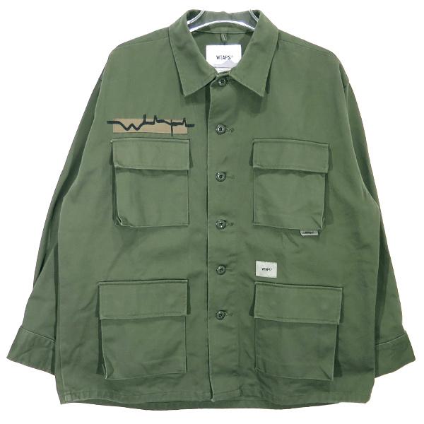 WTAPS 21SS JUNGLE COTTON オリーブ 02 オリーブ/L】WTAPS 21SS JUNGLE02/ LS/COTTON. 現貨商品WTAPS
