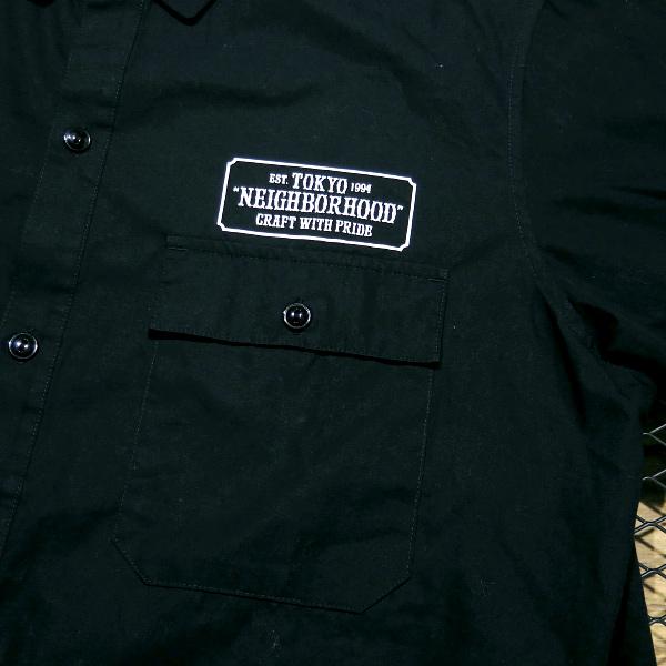 NEIGHBORHOOD ネイバーフッド LS ワーク シャツ (L) NEIGHBORHOOD ネイバーフッド 23AW STRIPE WORK SHIRT LS