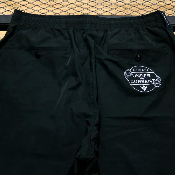 パンツ DESCENDANT BEACH PANT SIZE3 DESCENDANT/SHORE TWILL BEACH TROUSERS (BLACK)