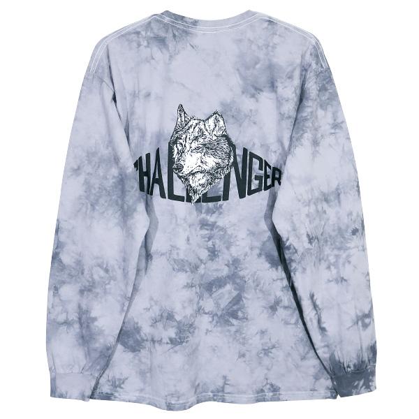 CHALLENGER（チャレンジャー） 22AW TIE DYE WOLF LOGO L/S TEE CLG-TS