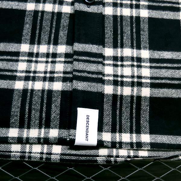 DESCENDANT ディセンダント 22AW CPOC PLAID LS SHIRT 222WVDS DESCENDANT ディセンダント 22AW CPOC PLAID LS SHIRT 222WVDS