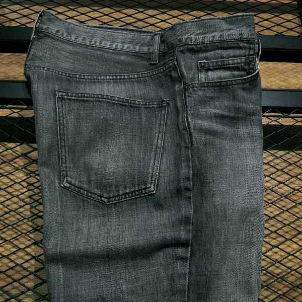 Needles ニードルズ センタープレスブラックデニムパンツ Needles ニードルズ センタープレスブラックデニムパンツ