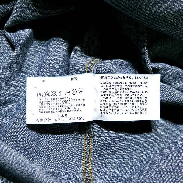 nonnative NONNATIVE ノンネイティブ 20SS RANCHER SHIRT COTTON