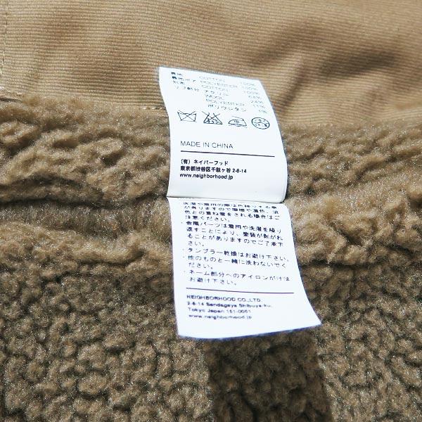 NEIGHBORHOOD（ネイバーフッド） 16AW MIL-DP/C-JKT 162SZNH-JKM06 裏 