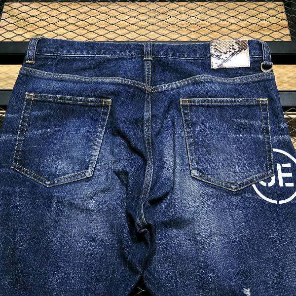 uniform experiment ユニフォームエクスペリメント 23SS DAMAGED DENIM