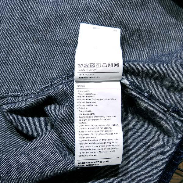 WTAPS（ダブルタップス） 21AW LP/LS/COTTON.DENIM 212WVDT-SHM05