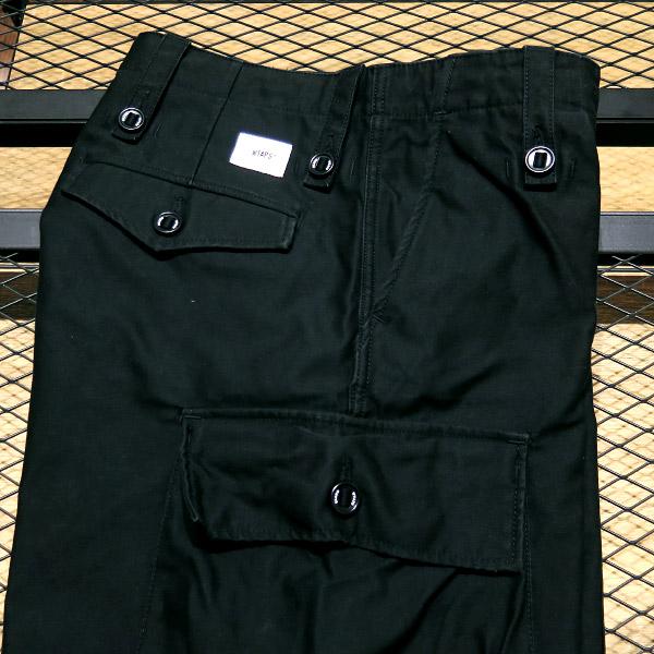 Wtaps 231WVDT-PTM03 黒 サイズ04 XL WTAPS ダブルタップス 23SS MILT0001/TROUSERS/NYCO.OXFORD