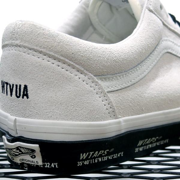 WTAPS ダブルタップス x VANS VAULT バンズ ボルト 20SS OG OLD SKOOL LX ヴァンズ オールドスクール GPS ホワイト ブラック スニーカー シューズ｜nanainternational｜04