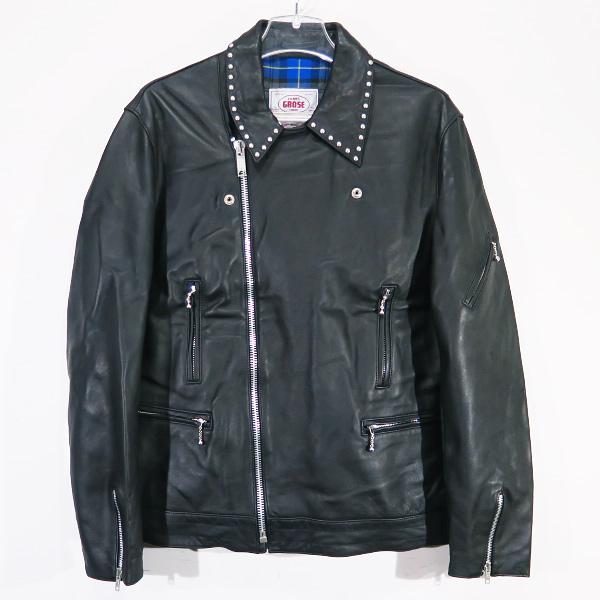UNIFORM EXPERIMENT レザージャケット サイズ3定価150000 uniform experiment ユニフォームエクスペリメント 21AW JAMES GROSE