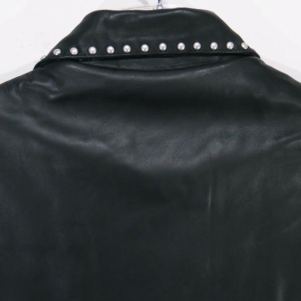 uniform experiment ユニフォームエクスペリメント 21AW JAMES GROSE LEATHER RIDERS JACKET ジェームスグロース レザー ライダース ジャケット アウター｜nanainternational｜07