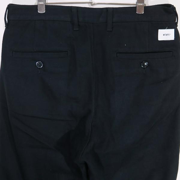WTAPS ダブルタップス 21AW TUCK 01/TROUSERS/COTTON.FLANNEL
