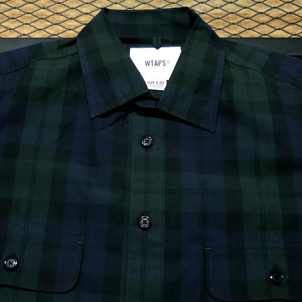wtaps WCPO SS COTTON BROADCLOTH TEXTILE WTAPS WCPO 01 LS