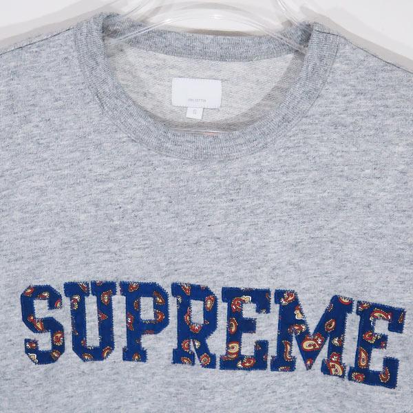 SUPREME シュプリーム 11AW PAISLEY L/S ATHLETIC TEE ペイズリー 