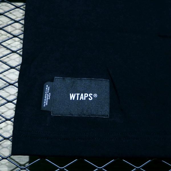 wtaps 23ss LABEL SS tシャツ ダブルタップス ブラック XL WTAPS ダブルタップス 23SS COLLEGE/SS/COTTON 231ATDT-STM06S
