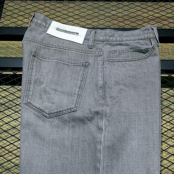 NEIGHBORHOOD ネイバーフッド 23SS BAGGYSILHOUETTE DENIM PANTS  