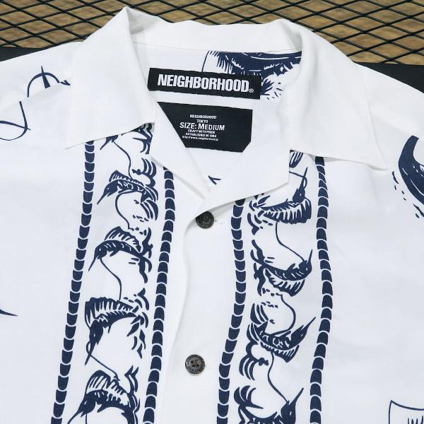 NEIGHBORHOOD ネイバーフッド 19SS ALOHA.SWORDFISH/R-SHIRT.LS