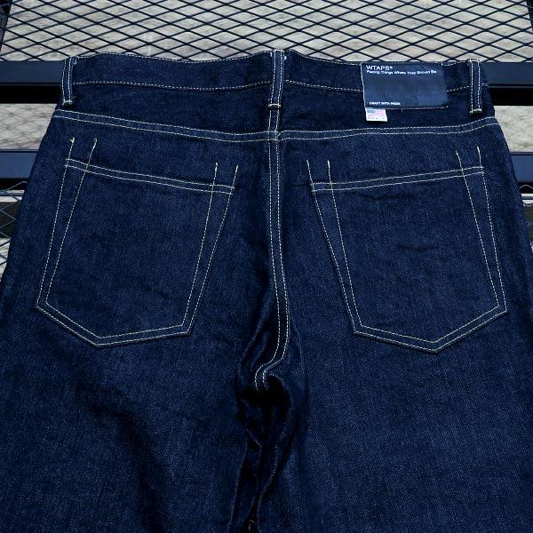 WTAPS ダブルタップス 16AW BLUES.SKINNY.RAW/TROUSERS.COTTON.DENIM 
