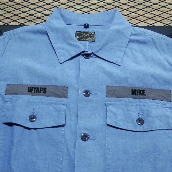 WTAPS ダブルタップス 17SS BUDS SS 01/SHIRT.COTTON.CHANBRAY 171GWDT 
