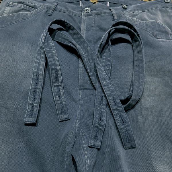 visvim VISVIM ビズビム 23SS KAFKA BRACES PANTS DMGD visvim VISVIM ビズビム 23SS KAFKA BRACES PANTS DMGD