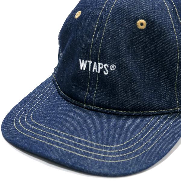 WTAPS DENIM INDIGO CAP ダブルタップス デニム キャップ W)taps - wtaps denim cap indigo ダブルタップス デニム