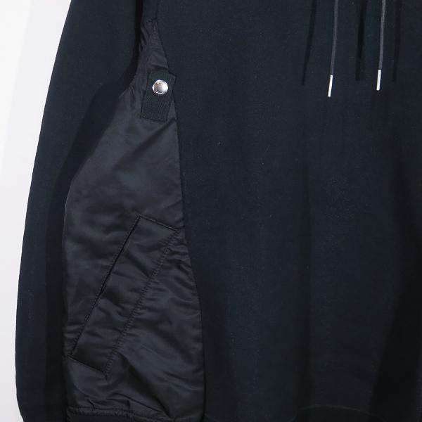 トップス SACAI SCM-033 Sponge Sweat MA-1 Hoodie sacai（サカイ） SPONGE SWEAT MA-1 HOODIE SCM-033 スポンジ